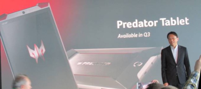 Acer Predator tablet