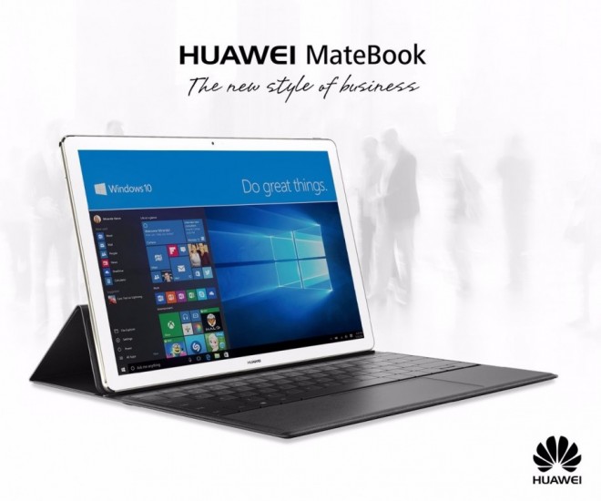 Conheça o novo “Huawei MateBook” o concorrente direto do Surface Pro 4 e iPad Pro
